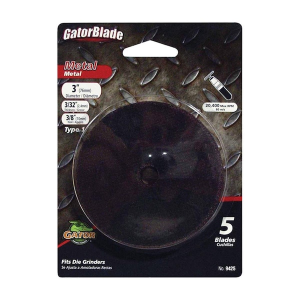 Gator Finishing Metal Cut Off Blades 2463750 - main
